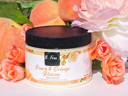 Peach and Orange Blossom Whipped Body Butter