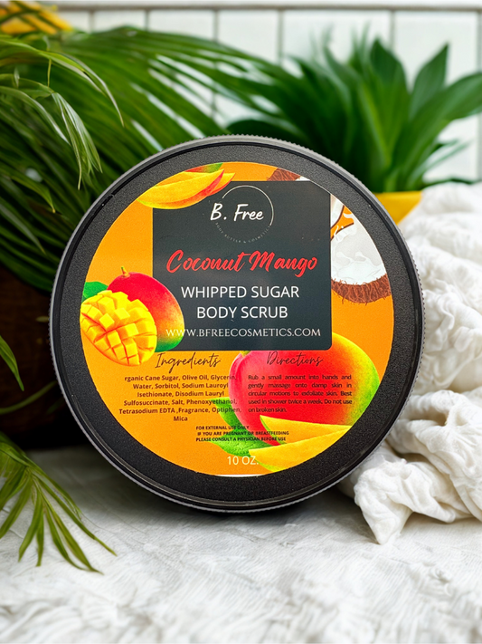 Coconut Mango Whipped Sugar Scrub